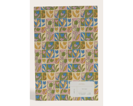 Carnet JOURNAL Tulipes