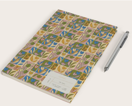 Carnet JOURNAL Tulipes