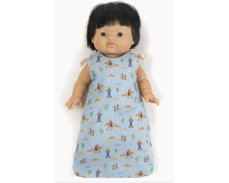 Turbulette à collerette poupée MINIKANE - Grand Canyon