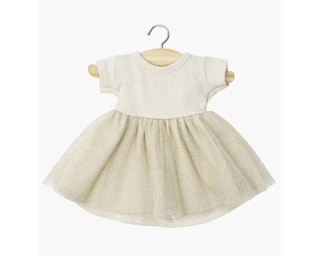 Tutu Rosana à manches courtes doré