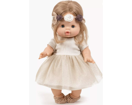 Tutu Rosana à manches courtes doré