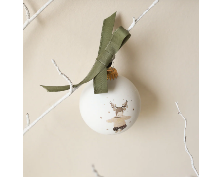 Boule de Noël de verre Mon 1er Noël par Les Yeux Fripons - Baubels