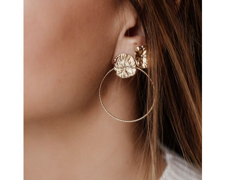 Boucles d’oreilles Flora