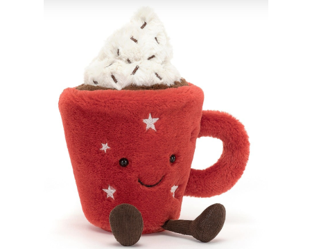 Peluche Jellycat Chocolat chaud - Amuseable Hoy Chocolate