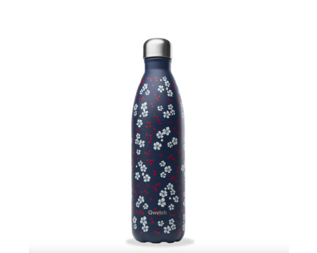 Bouteille isotherme Hanami bleu 750 ml