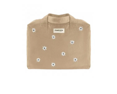 Célestins le sac 24h en coton recyclé - Marguerite Beige