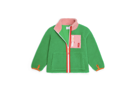 Veste Polaire Green Candy HELLO HOSSY