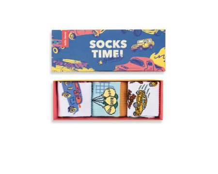 Pack de 3 paires de chaussettes Cars