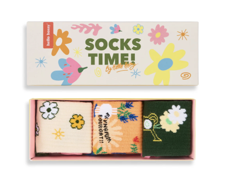 Pack de 3 paires de chaussettes Wildflowers