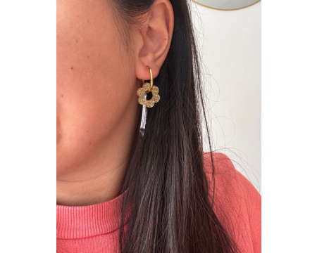 Boucles d'oreilles Flore - l'Atelier de MARPO