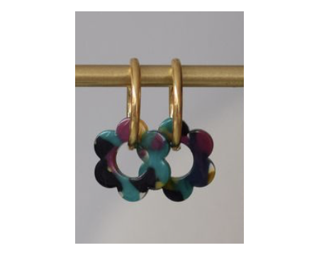 Boucles d'oreilles Flore - l'Atelier de MARPO