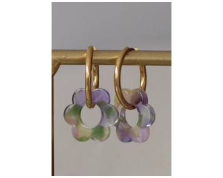 Boucles d'oreilles Flore - l'Atelier de MARPO