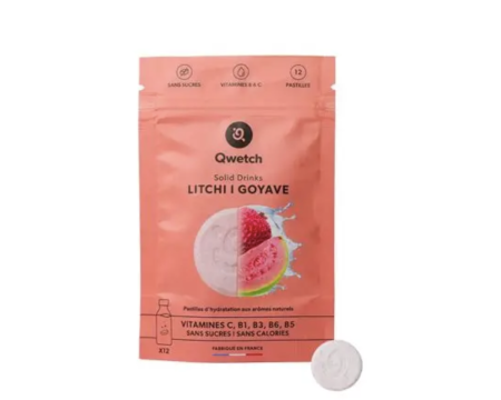 Pastilles Solid Drinks - Litchi & Goyave