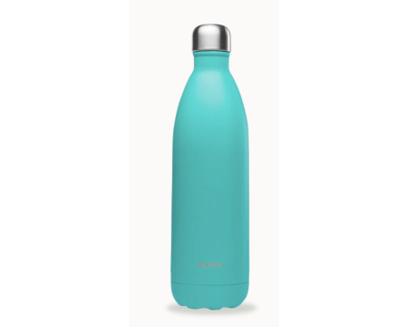 Bouteille Isotherme Bleu Lagon 1L - QWETCH