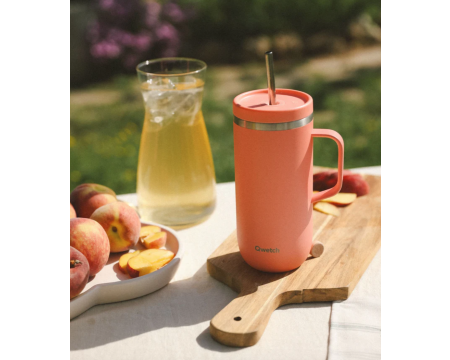 Cold Cup isotherme QWETCH - Matt Pêche 600 ml