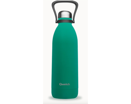 Bouteille isotherme TITAN 1,5L avec poignée de portage - QWETCH - Vert Toundra