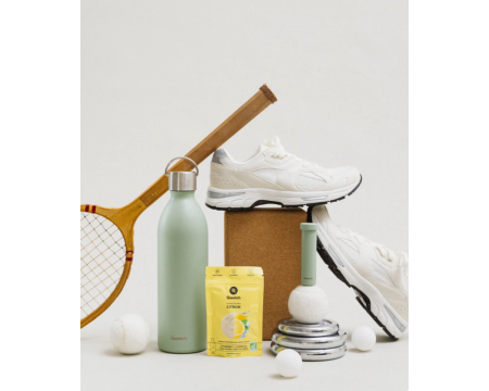 Bouteille isotherme ACTIVE - 600 mL - Matt Vert Tilleul