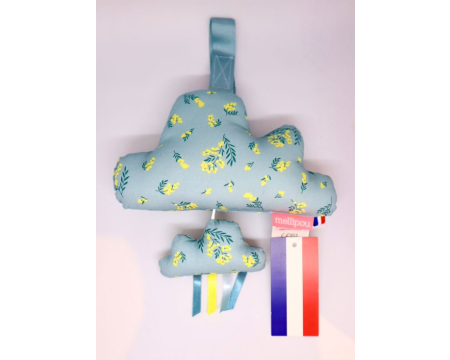 Coffret de naissance Nuage musical & Doudou Bleu Mimosa - Dirty Dancing 