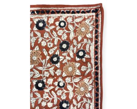 Big foulard Latika Coeur Fire