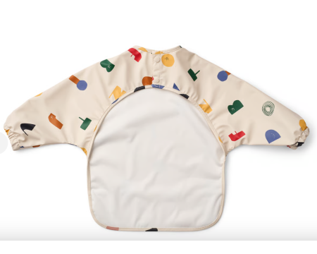 Bavoir intégral imperméable MERLE LIEWOOD - Alphabet (sandy)