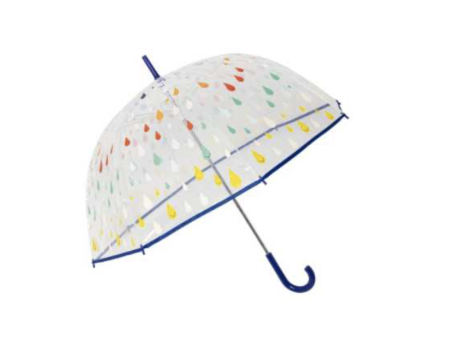 Parapluie Transparent et magique - Gouttes - Little L