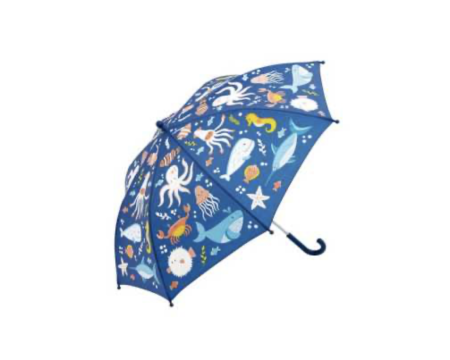 Parapluie enfant magique - Mer - Little L