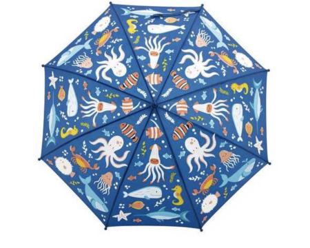 Parapluie enfant magique - Mer - Little L