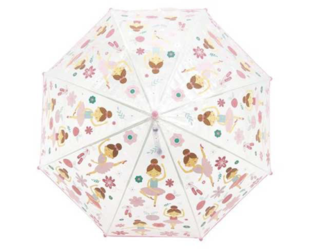 Parapluie enfant Transparent et magique - Ballerines - Little L
