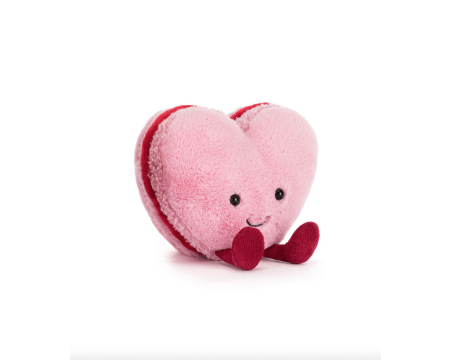 Peluche Colette Heart Macaron Pink JELLYCAT