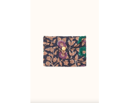 Pochette Ravi Coeur Navy Forest APACHES