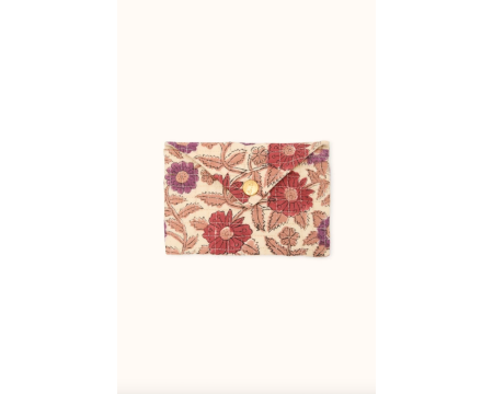 Pochette Ravi Coeur Macadamia Fire APACHES