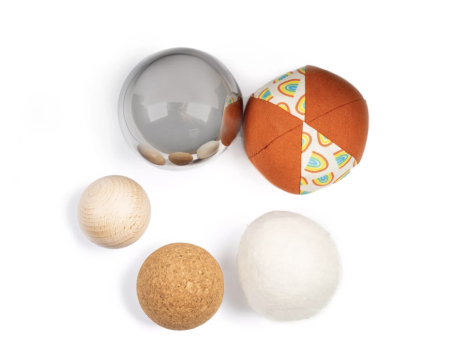 Pack de 5 balles sensorielles - Petit Boum