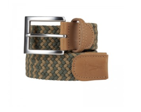 Ceinture tressée vert/kaki - taille 1 - VERTICAL