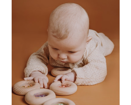 Donut sensoriel Petit Boum - Aubergines