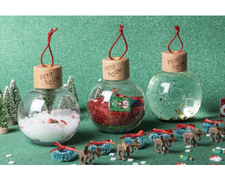 Boule de Noël sensorielle Petit Boum - Sound Blanc