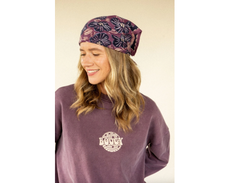 Small foulard Manika Amaryllis Cassis APACHES