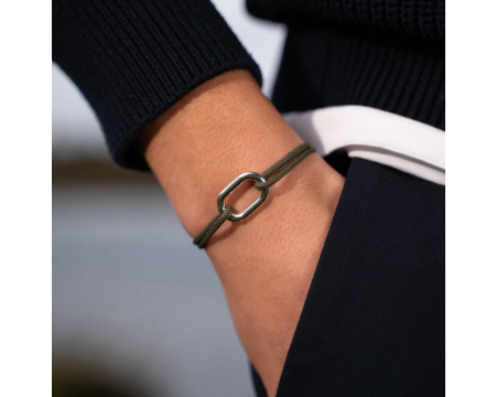 Bracelet maillon 22 mm Traille LE VENT A LA FRANCAISE