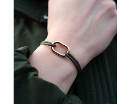 Bracelet maillon 22 mm doré Tuileries LE VENT A LA FRANCAISE