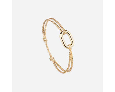 Bracelet maillon 16 mm or Filin LE VENT A LA FRANCAISE