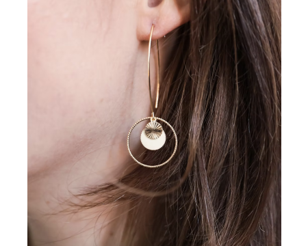 Boucles d'oreilles Dormeuses Malo - CONSTANCE L