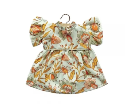 Robe Daisy en coton Adèle pour poupée MINIKANE