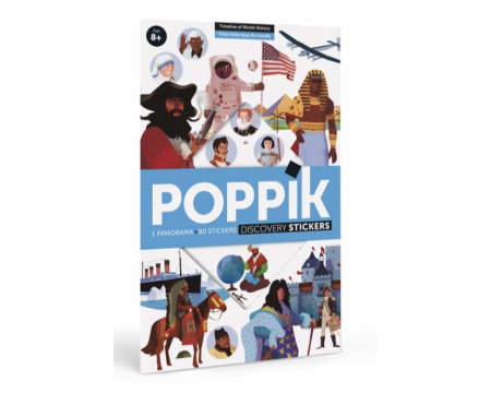 Poster en Stickers - POPPIK - FRISE HISTORIQUE DU MONDE