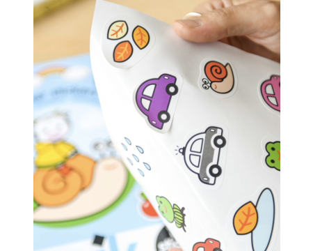 Poster en Stickers - POPPIK - LES ANIMAUX