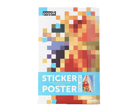 Poster en stickers - POPPIK - TOUR EIFFEL