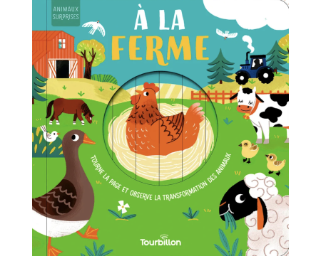Livre - À la ferme - éditions Tourbillon