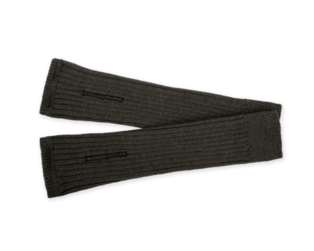 Mitaines Enfant Marie-Madeleine à côtes en cachemire et laine Mérinos - 