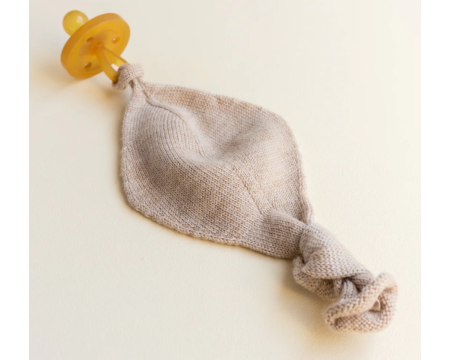 Doudou Attache-tétine Titi HVID - sable