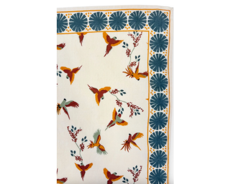 Big foulard Latika Cerisier Macadamia APACHES