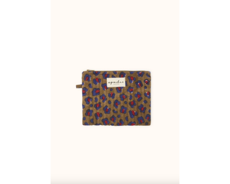 Mini pochette Mana Léopard Fire APACHES