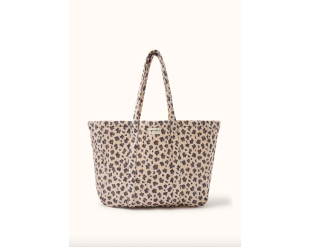 Cabas Samba Léopard Macadamia APACHES